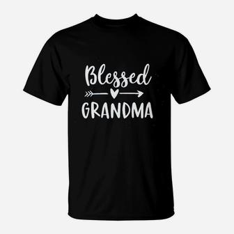 Blessed Grandma For Women Blessed T-Shirt | Crazezy