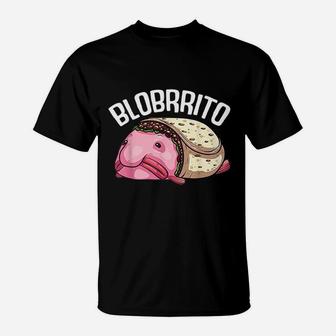 Blobfish Burrito T-Shirt | Crazezy DE