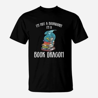 Book Dragon T-Shirt | Crazezy