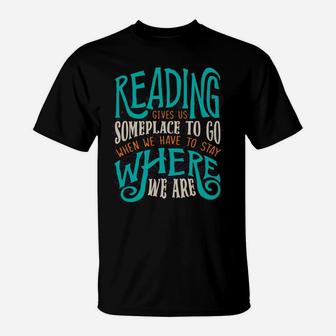 Book Lover Librarian Bookworm Reading Club Reading T-Shirt | Crazezy