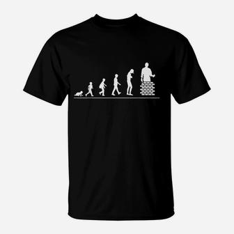 Born To Be A Bricklayer T-Shirt | Crazezy