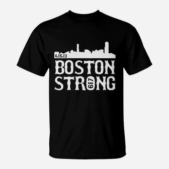 Boston Strong 617 Skyline State T-Shirt | Crazezy UK