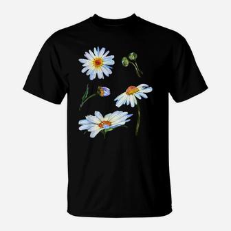 Botanical Spring - Cute Daisy Flower For Hippie & Botanist T-Shirt | Crazezy