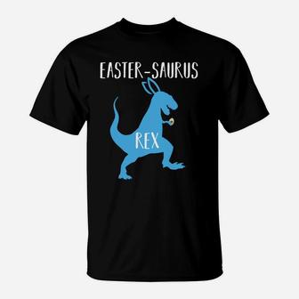 Boys Eastersaurus Rex Tee Easter Dinosaur Egg Hunt T-Shirt - Thegiftio UK
