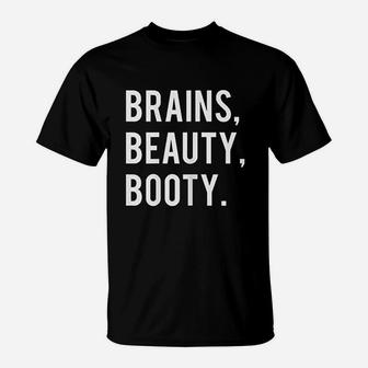Brains Beauty T-Shirt | Crazezy AU