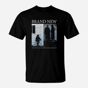 Brand New The Devil And God Are Raging Inside Me T-Shirt - Monsterry DE