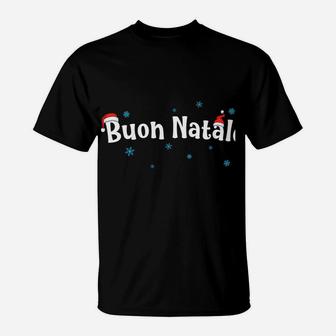 Buon Natale Italian Christmas T-Shirt | Crazezy CA