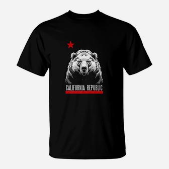 California Republic Bear T-Shirt | Crazezy