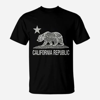 California Republic T-Shirt | Crazezy