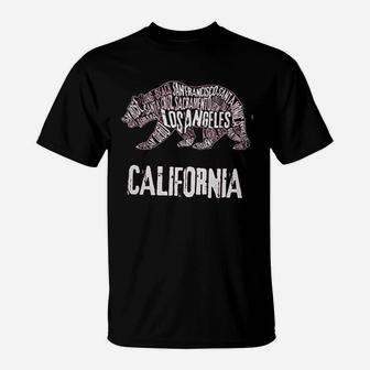 California Republic Vintage Cali Bear T-Shirt | Crazezy UK