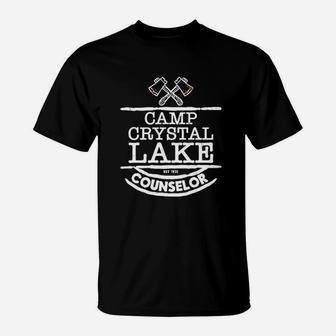 Camp Crystal Lake Counselor T-Shirt | Crazezy DE