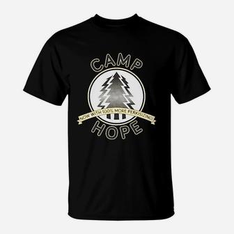 Camp Hope Funny Fat Camping Summer T-Shirt - Thegiftio