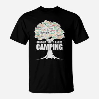 Camping, Georgia State Parks Camping T-Shirt | Crazezy