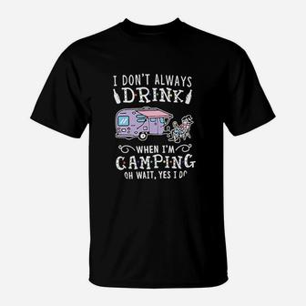 Camping Graphic Summer T-Shirt | Crazezy