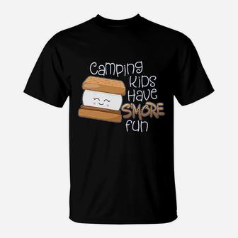 Camping Kids Have More Fun T-Shirt | Crazezy