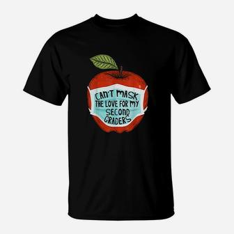 Cant The Love For My Second Graders Teacher Gift T-Shirt | Crazezy DE