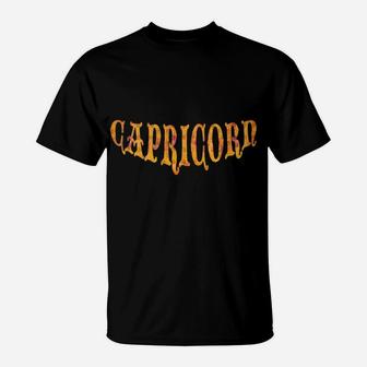 Capricorn Gifts Zodiac Birthday Astrology Star Sun Moon T-Shirt | Crazezy DE