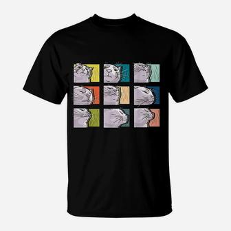 Cat Face Lover T-Shirt | Crazezy