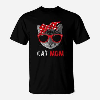 Cat Mom Cat Mother Cat Lover Cat Mommy T-Shirt | Crazezy