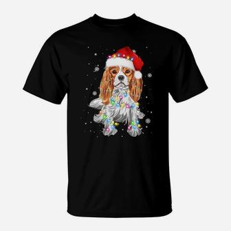 Cavalier King Charles Spaniel Dog Funny Christmas Dog Lovers Sweatshirt T-Shirt | Crazezy