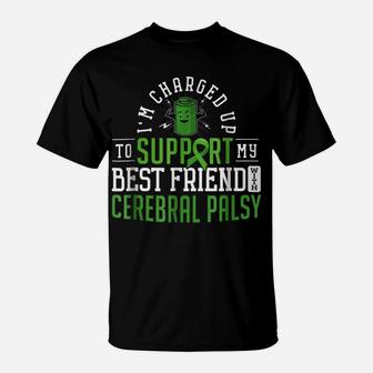 Cerebral Palsy Awareness Shirts Support Brain Best Friend T-Shirt | Crazezy