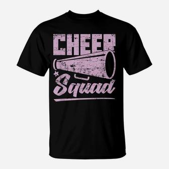 Cheering Cheerleading Team Cheer Squad Cheerleader T-Shirt | Crazezy