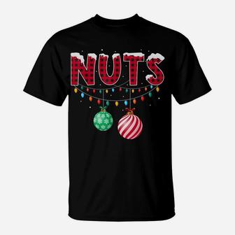 Chest Nuts Christmas Shirt Funny Matching Couple Chestnuts T-Shirt | Crazezy CA