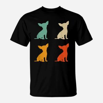 Chihuahua Gift For Dog Lover Retro Chihuahua Tee Vintage Dog T-Shirt | Crazezy DE