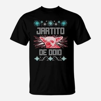 Chihuahua Puerto Rico Ugly Christmas Sweater Navidad Boricua Sweatshirt T-Shirt | Crazezy