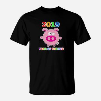 Chinese New Year 2019 Year Of The Pig T Shir T-Shirt - Thegiftio UK