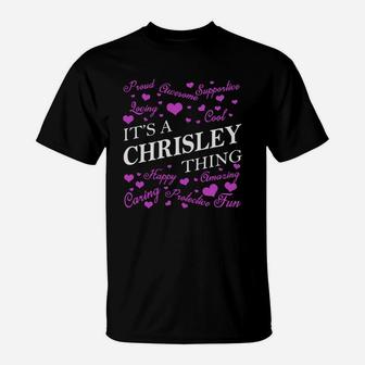 Chrisley Shirts - It's A Chrisley Thing Name Shirts T-Shirt - Thegiftio UK