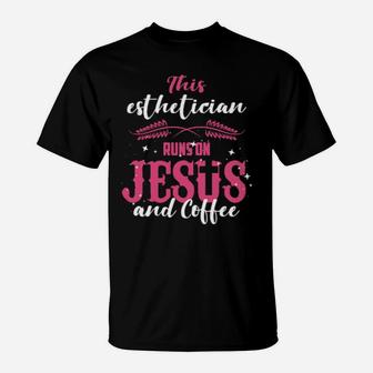 Christian Esthetician Jesus Esthetician T-Shirt - Monsterry DE