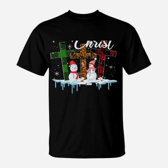 Christmas Begins With Christ Costume Xmas Gifts T-Shirt | Crazezy