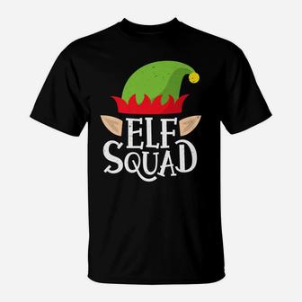 Christmas Elf Squad Family Matching Pajamas Funny Xmas Elves T-Shirt | Crazezy DE
