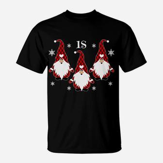 Christmas Is Gnoming Santa Claus Garden Gnome Christmas T-Shirt | Crazezy