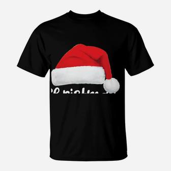 Christmas Squad Shirt Funny Santa Hat Family Matching Pajama Sweatshirt T-Shirt | Crazezy