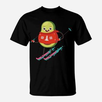 Christmas Vegan Funny Avocado Xmas Kids Boys Girls Gift Sweatshirt T-Shirt | Crazezy UK