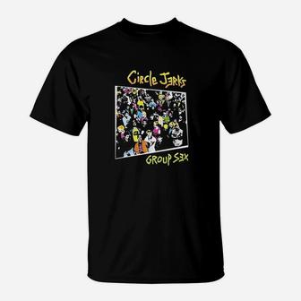 Circle Jerks Group T-Shirt | Crazezy UK