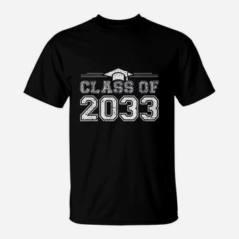 Class Of 2033 Grow With Me First Day Of School T-Shirt | Crazezy DE
