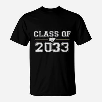 Class Of 2033 Grow With Me School First Day T-Shirt | Crazezy CA