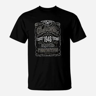 Classic 1946 Aged To Perfection T-Shirt - Thegiftio
