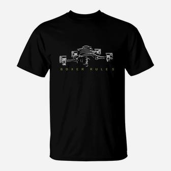 Classic Flat-six 6 Piston Motor Engine Motorsport T Shirt T-Shirt - Thegiftio UK