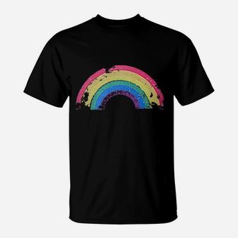 Classic Grunge Rainbow T-Shirt | Crazezy