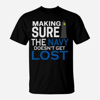 Coast Guard Making Sure Navy Doesn't Get Lost Men Kids Gifts T-Shirt | Crazezy AU