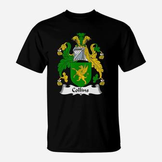 Collins Coat Of Arms - Family Crest Shirt T-Shirt | Crazezy