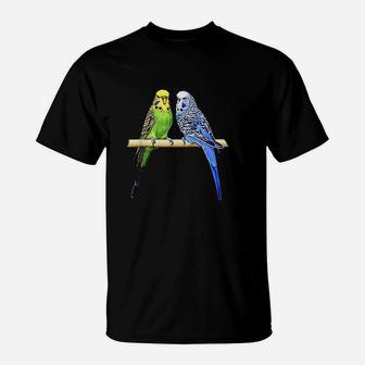 Colorful Parrots Parrot Birds Bird Lover T-Shirt | Crazezy