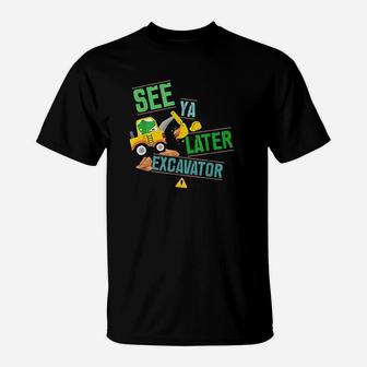 Construction Digger T-Shirt - Thegiftio UK