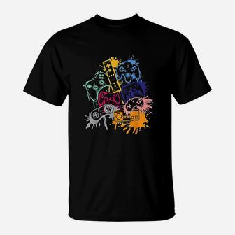 Control All The Things Video Game Controller T-Shirt | Crazezy