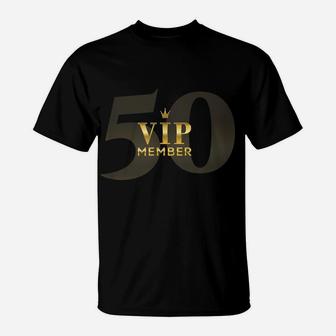 Cool Humor 50 Years Old Bday Party Men Women 50Th Birthday T-Shirt | Crazezy CA