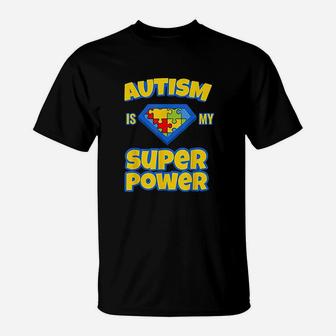 Cool Is My Superpower Autistic Kids T-Shirt | Crazezy AU